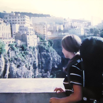 Constantine Algeria!! LIFE ON THE EDGE!! REALLY!!! Photos my trip, 1st photo with Connie! - Photographs