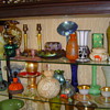 SOME MY GLASS FINDS- HARD TO FIND THIS STUFF ANYMORE...