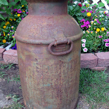 Old Milk Can