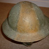 British WW11 cammo helmet