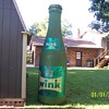 Canda Dry "Wink" 10ft tall fiberglass bottle