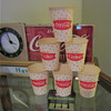 Early 1960s Coke paper "Sparkle" cups