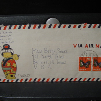 Envelopes from Bambi in Japan