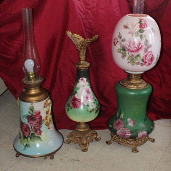 Gone with the Wind Lamps & Ewer