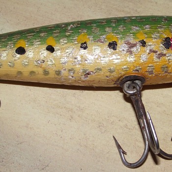 Help please - is it folk art, or unique maker of lure?