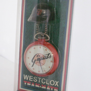 Westclox Team Mate Series S.F. Giants