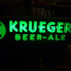 Krueger light lit up