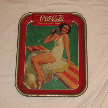 1939 COCA COLA TRAY - Coca-Cola