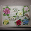 Staffordshire England Bone China Brooches