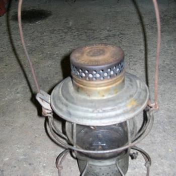 Pennsey Railroad lantern - Railroadiana