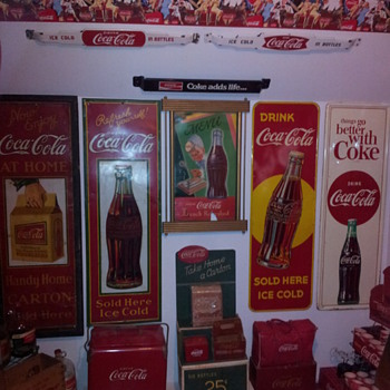 1930's Coca-Cola CARDBOARD Display!!!!