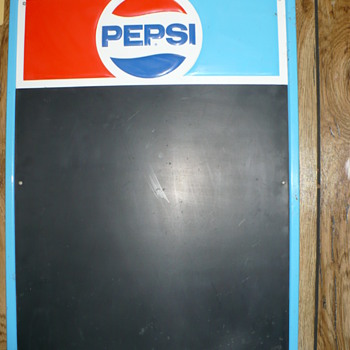 pepsi chalkboard sign - Signs