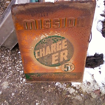 Mission CHARGE ER The Alkalizing Mixer - Signs