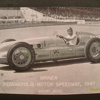 1947 Indy 500 Winner - Photographs