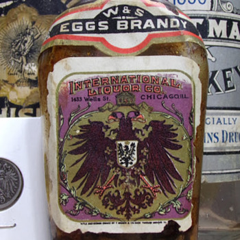 Pre-Prohibition Brandy, Labeled - Bottles