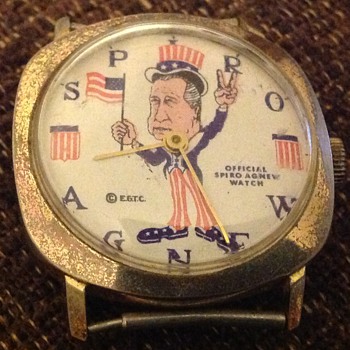 My Spiro T Agnew watch - Wristwatches