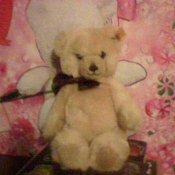 PETSY SQUEAKER STEIFF BEAR AND MANSCHLI STEIFF BEAR
