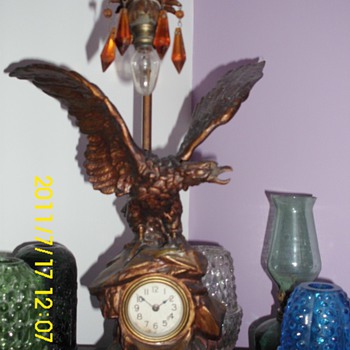Eagle clock/mini Banjo