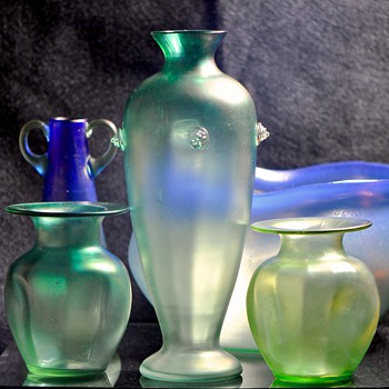Shades of Green - Art Glass