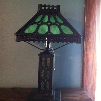 Cast Iron Lamp