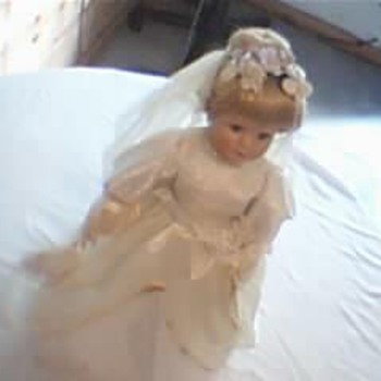 Noble Heritage Collection All Wedding Accessories On Doll. - Dolls
