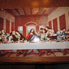 Rare Porcelain Sign  "The Last Supper"