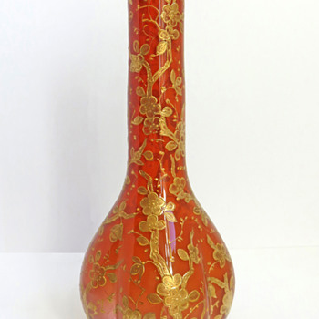 Early Loetz Gilt Vase - Art Glass