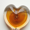 Beautiful Glass Heart signed D. Hopkins 07
