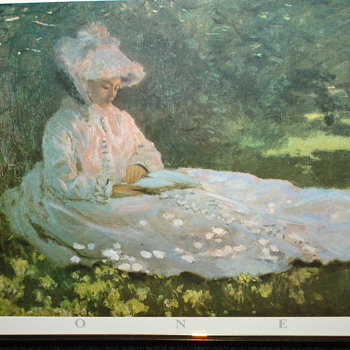 8X10  MONET PRINT 1.00 "SPRINGTIME" - Posters and Prints