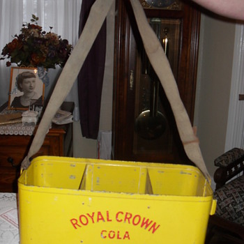 Royal Crown Cola Vendors Carrier - Advertising