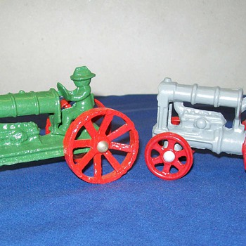 A few cast iron toys