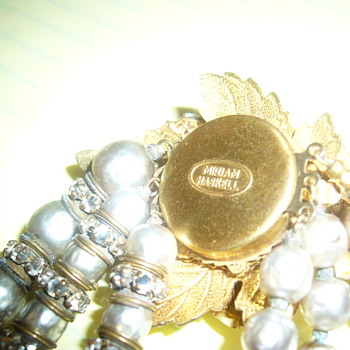 Miriam Haskell Vintage Signed Necklace