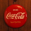 Original 1950s 12" Coca-Cola Button