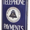 Telephone Payments Sign White Logo