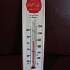 1948 9 inch "Serve Coke at home" Thermometer