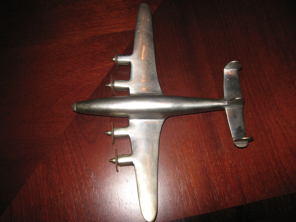 B24 (?) Airplane Hood Ornament Collectors Weekly