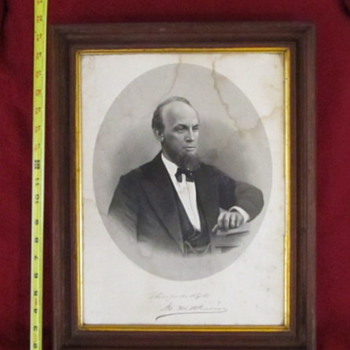 Marcus Miller Pomeroy 1880's engraving/picture - Original?