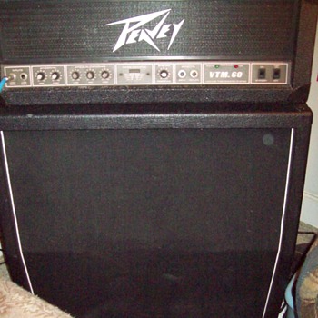 Peavey VTM-60 amp head w/ an ISP 4x12 bottom.
