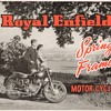1954 Royal Enfield Motorcycles Spring-Frame Line