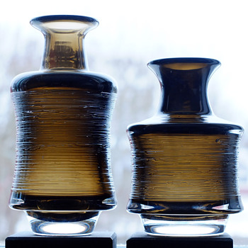 Spun vase has got a friend! - Art Glass