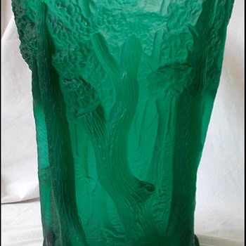 BAROLAC Forest Vase - Art Glass