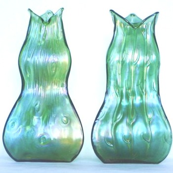 LOETZ, PALLME KOENIG AND A PECULIAR RIM SHAPE - Art Glass