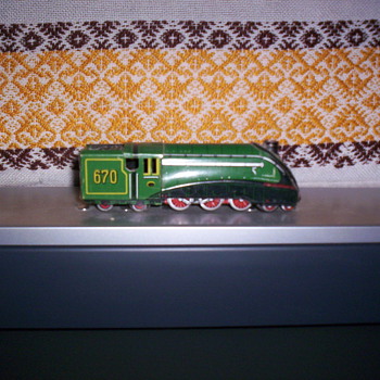 Clock work train engine