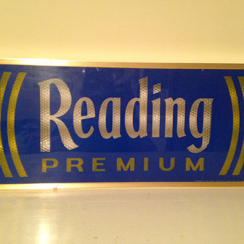 Reading Premium Beer Light - Breweriana