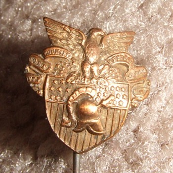 USMA, West Point crest stick pin pre- 1923