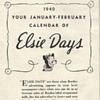 Borden's Advertising Calendar