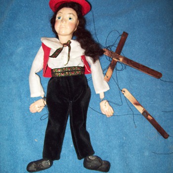Unknown Antique Pinocchio Help ID