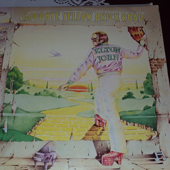 Elton John Album Cover Great Art - Records
