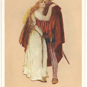 Shakespearean Images on Postcards by Marjorie C. Bates
