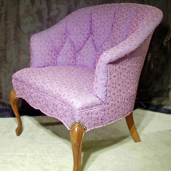 Lavender and plum chair - Furniture